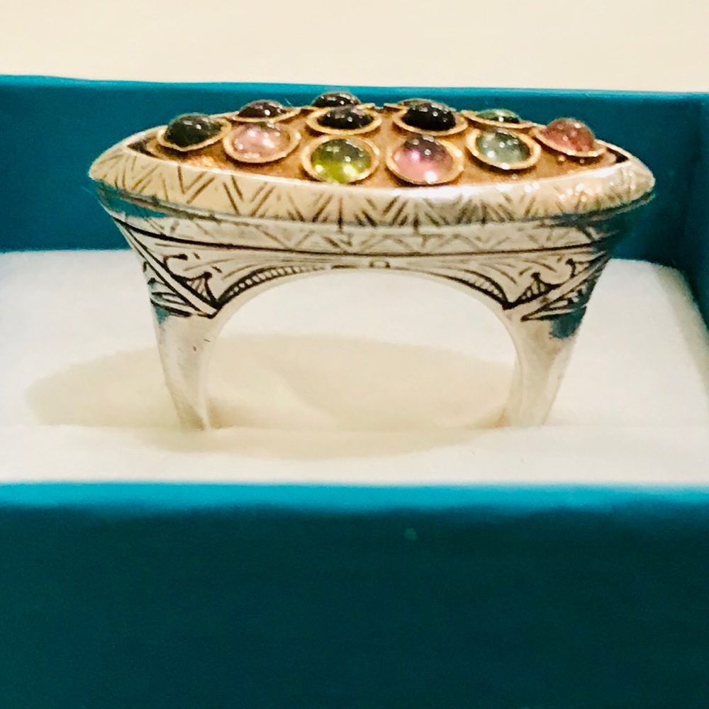 π₯HOST PICKπ₯Konstantino Silver/18K Gold Ring - Picture 3 of 12